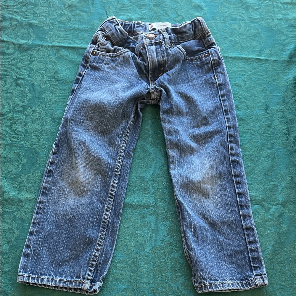 Levi's Kids Blue Denim Jeans 505
